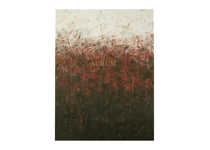 AURUM big • 160 x 120 cm • Acryl, Heftpflaster auf Leinwand